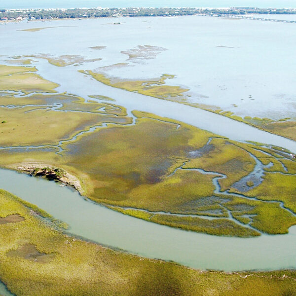 aerial of Moses Creek and Vaill Point