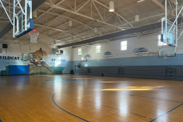 photo of a basketball gymnasium