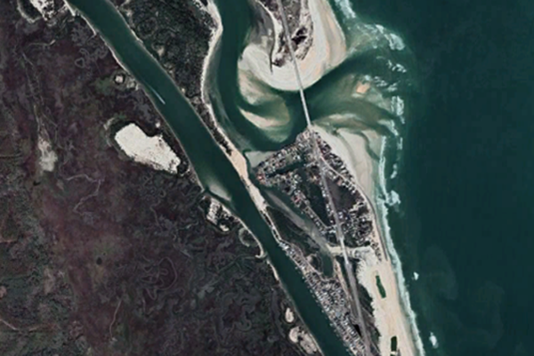 Summer Haven aerial view of coastline