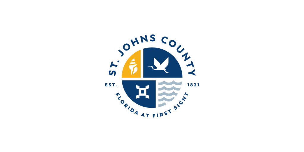 St. Johns County logo - Florida at First Sight