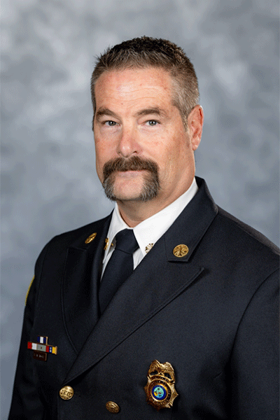 St. Johns County Fire Chief Sean McGee
