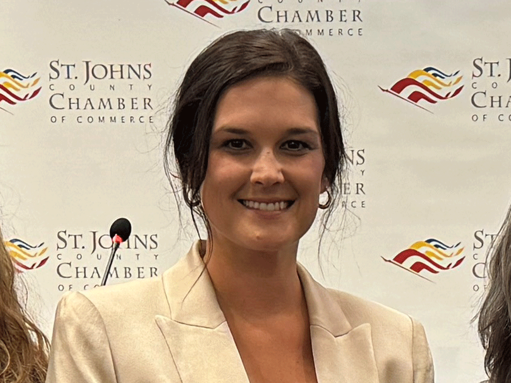 Commissioner Arnold at Chamber event