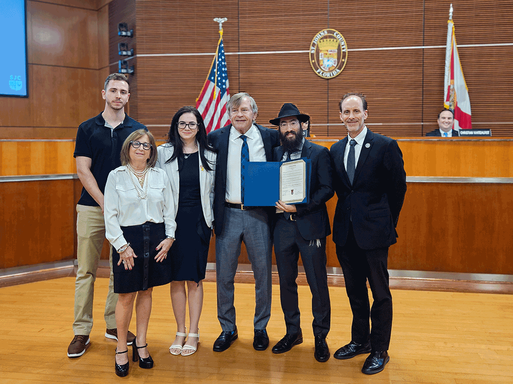 St. Johns County Recognizes Israel Friendship Day St. Johns County