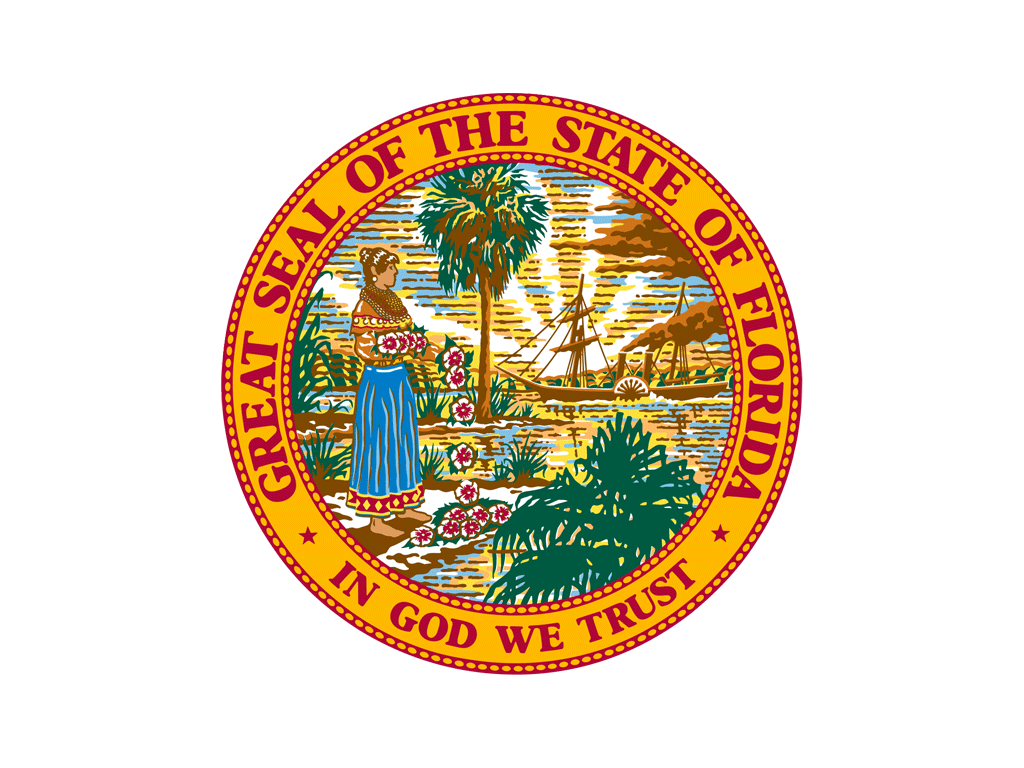 The great seal of Florida