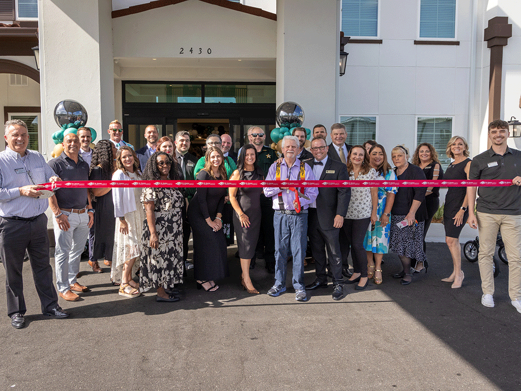 Blake at St. Johns ribbon cutting