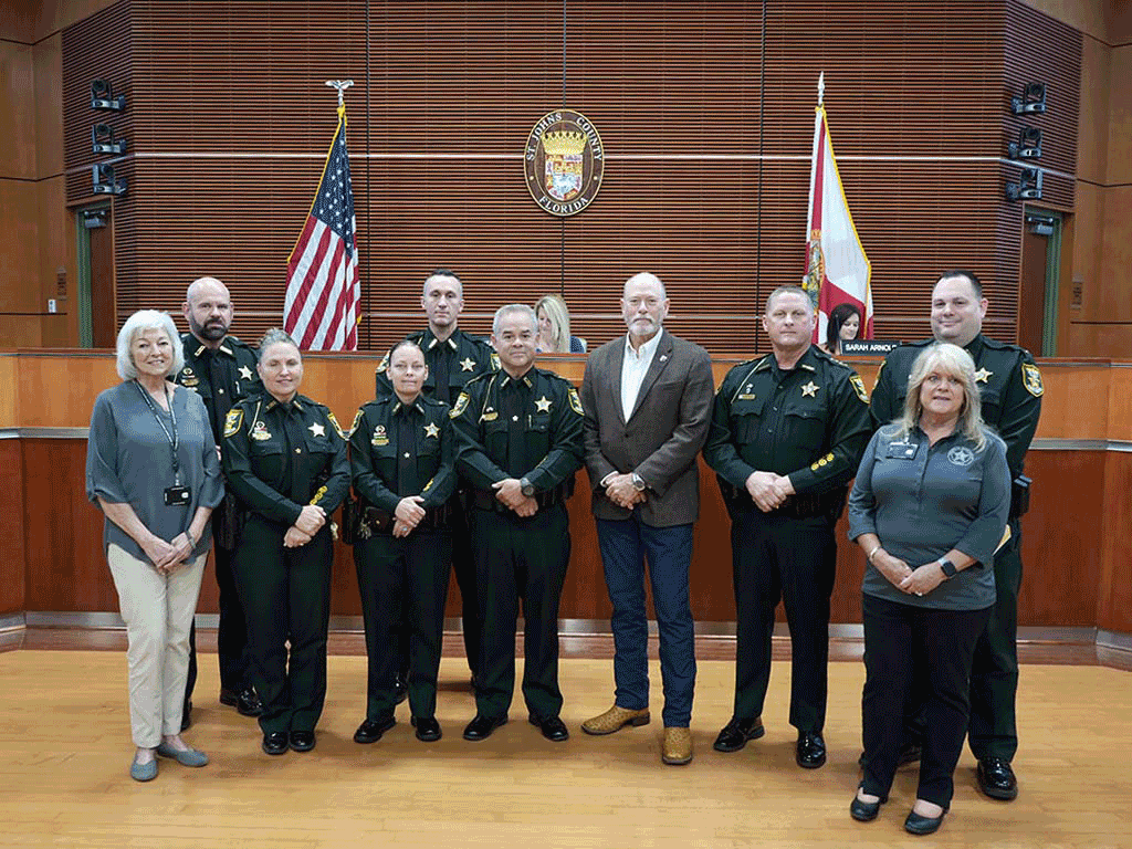 Commissioner Murphy presents the proclamation for Correctional Officers and Employees Week.