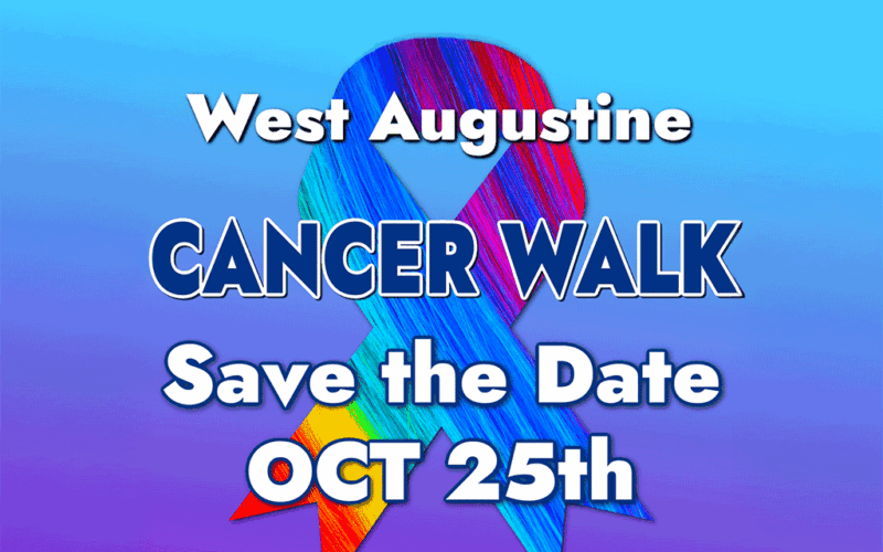 West Augustine Cancer Walk - Save the Date October 25th 2025