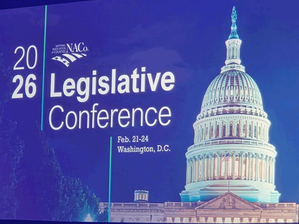 2026 Legislative Conference sign. February 21-24, , 2026, Washington D.C.