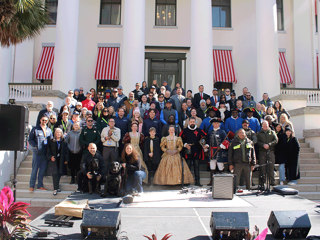 Group photo of attendees at St. Johns County Legislative Day