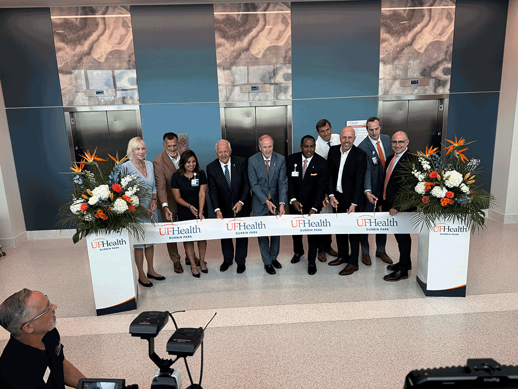 Ribbon cutting at UF Health Durbin Park
