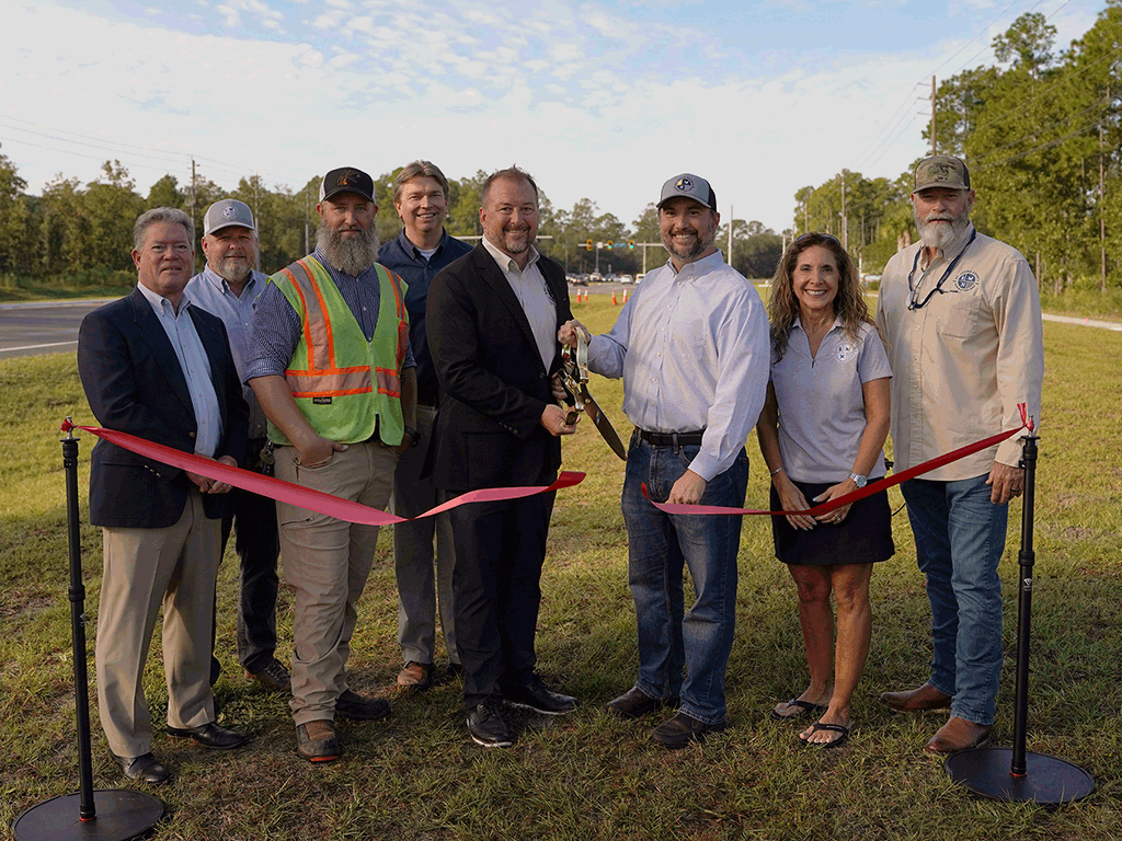 Official source image for CR 210 Road Widening Ribbon-Cutting Ceremony